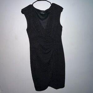 Alfani black glittery dress